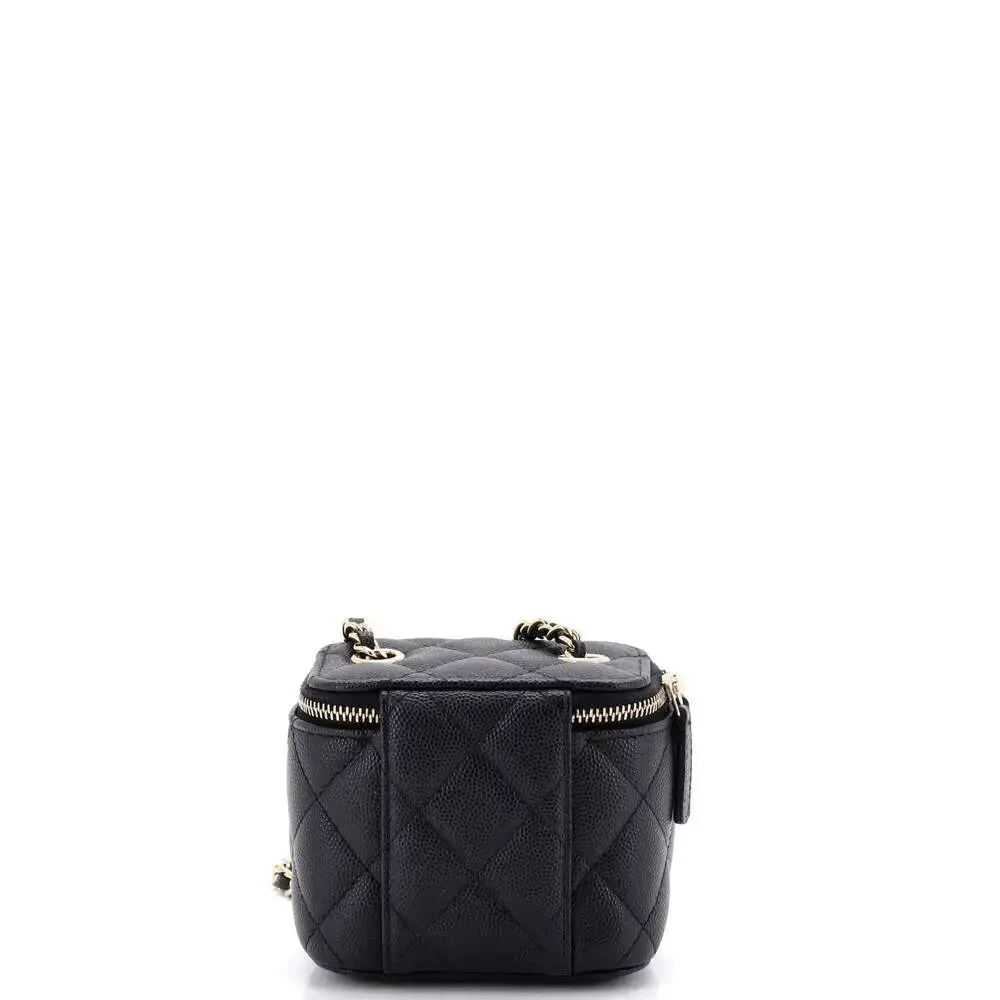 Chanel Classic Vanity Case With Chain #269255C36B